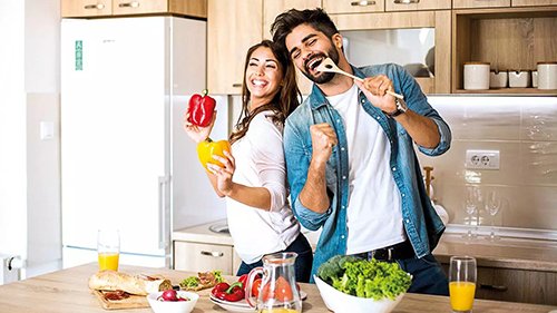 cách làm người yêu vui bằng món ăn